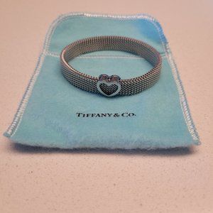 Tiffany & Co. Somerset Heart Stretch Bracelet